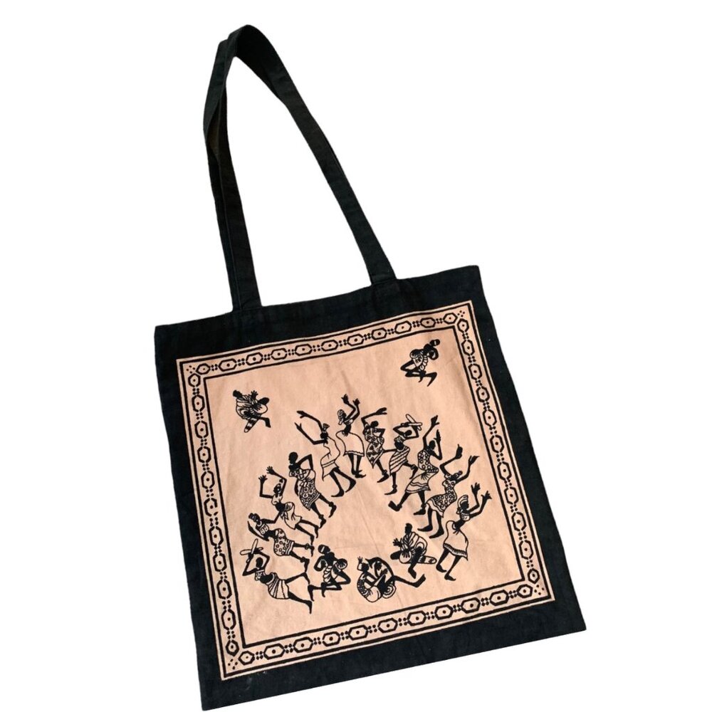 India Arts 100% Cotton Alvin Ailey  Canvas Shopping Bag